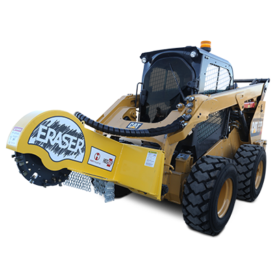 Eraser diagram - swings up to 85 degrees