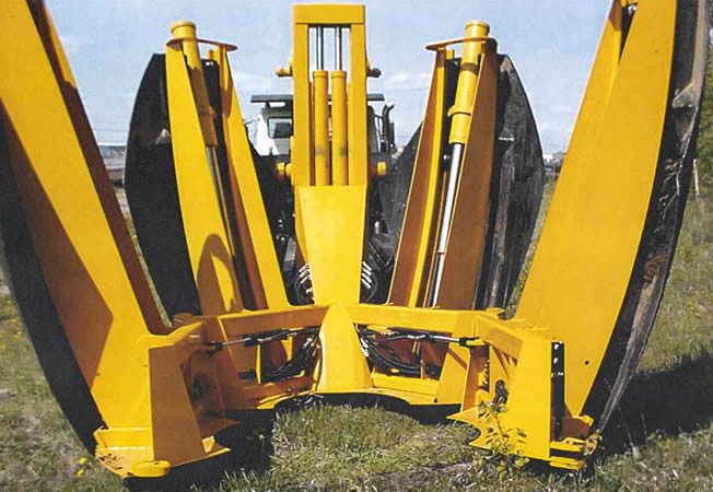 Model 90 truck mount tree spade