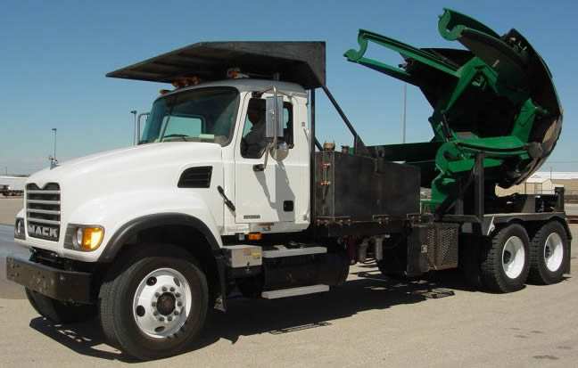 Truck mount tree spade